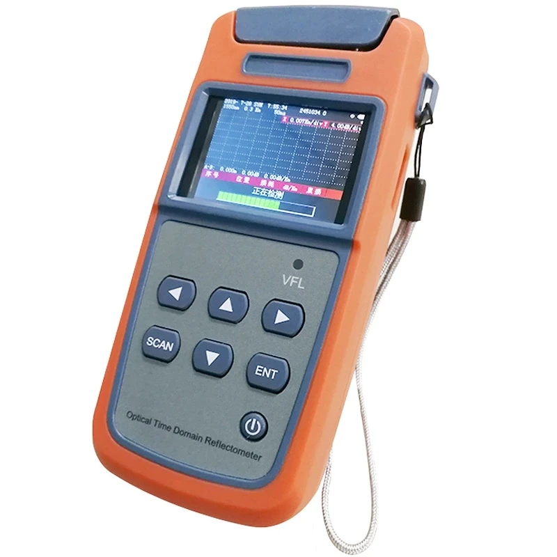 

Handheld JW3305A OTDR 60KM Optical Fiber Ranger 1550nm Optical time domain reflectometer with VFL FC/SC Connector