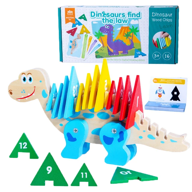 Jogos de Dinossauro Infantil, Brinquedos Montessori, Formas de Cor, Cartas,  Brinquedos Digitais de Classificação Sensorial, Jogos Educativos,  Brinquedos Educativos - AliExpress