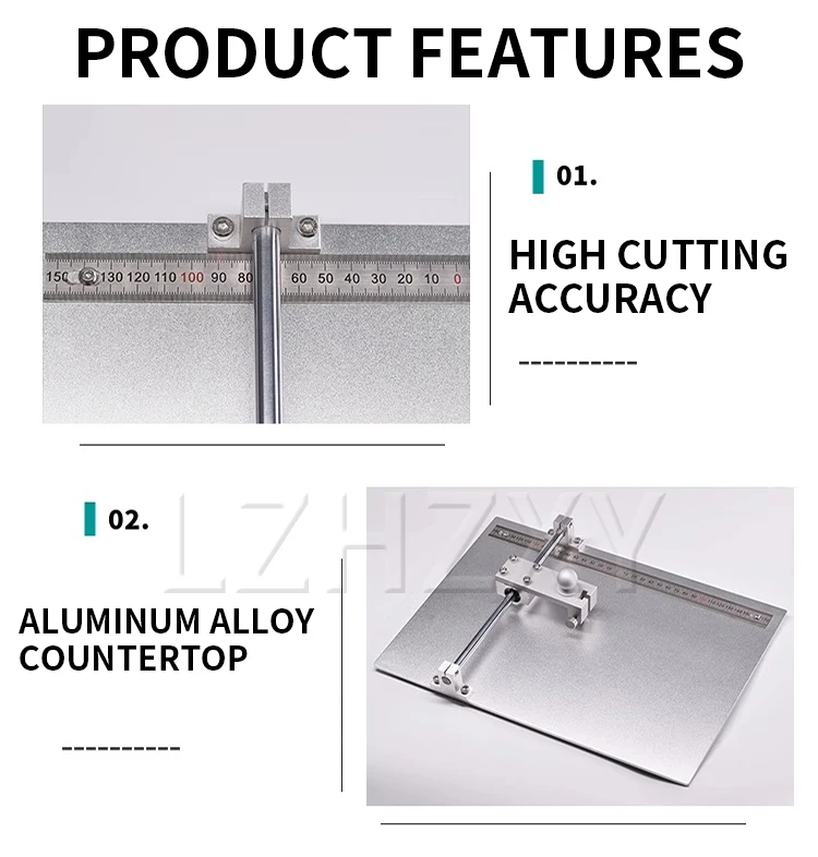 Conductive glass cutter, ITO / FTO / AZO / quartz glass cutting table for labora