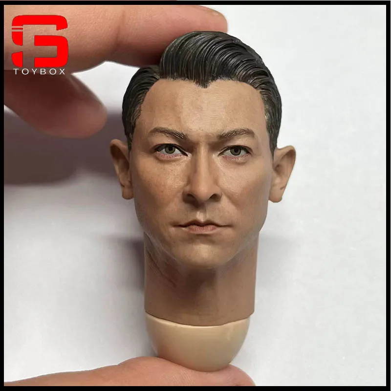 

1/6 Scale Hong Kong Singer Andy Lau Head Sculpt Carving Model Fit 12" Male Soldier Action Figure Bodies