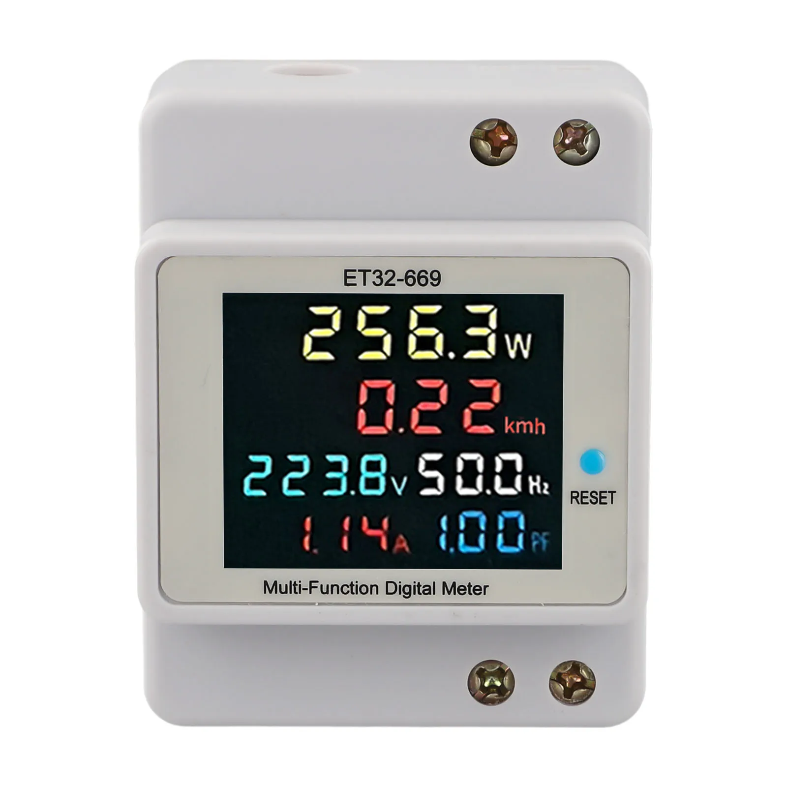 

Reliable Measurements 220V 100A Voltage Current Power Factor Active Electric Energy Frequency Meter 1% Accuracy Functions