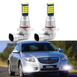 2pcs Led Car Front Fog Lamp For Opel Insignia A 2008 2009 2010 2011 2012 2013 2014 2015 2016 2017 White Canbus