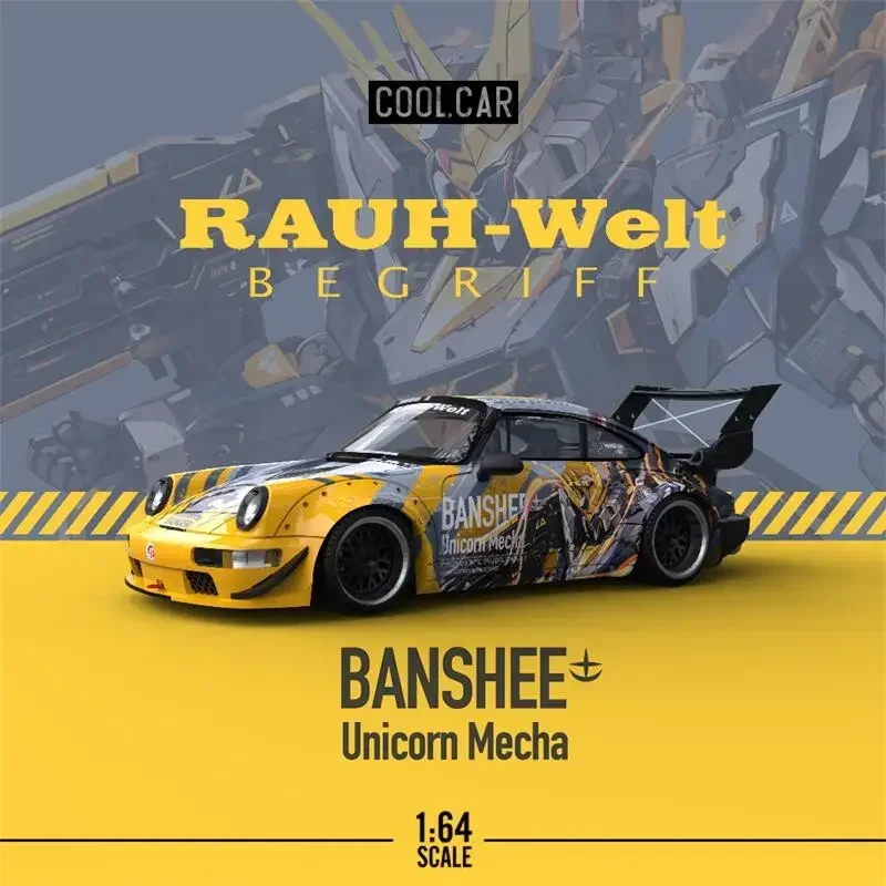 

TimeMicro крутой автомобиль 1:64 964 BANSHEE Единорог Mecha limited500 литая модель автомобиля