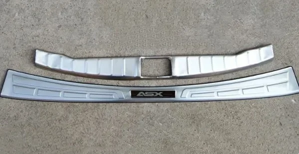 thumbnail image 1 of Protector de umbral de coche de acero inoxidable para Mitsubishi ASX 2020-2021, placa protectora de umbral de maletero, accesorios de protección antirrayas, 1 of 5