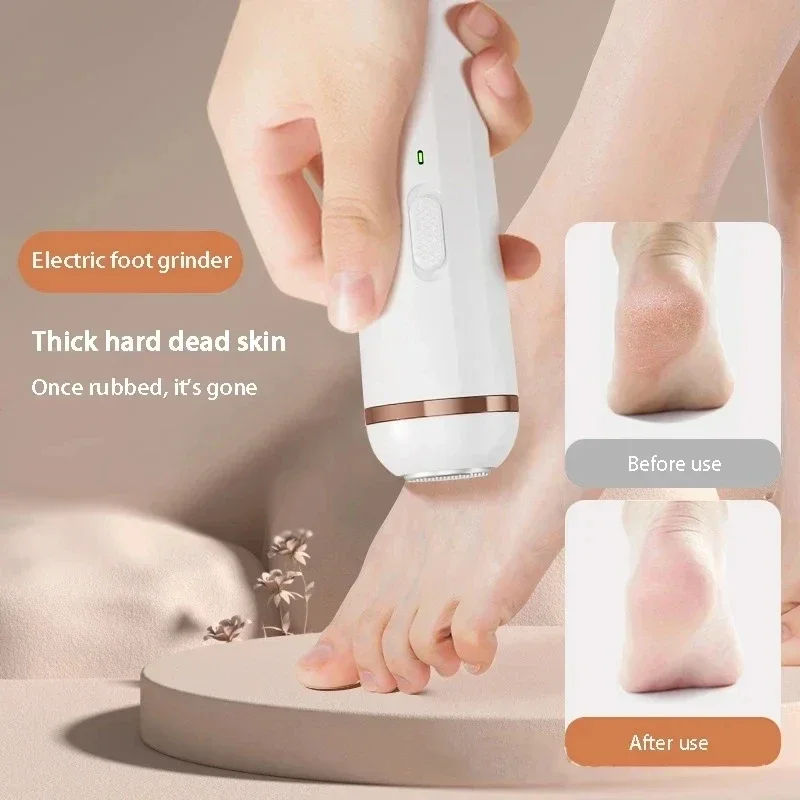 New Xiaomi Electric Foot Grinder Foot Care Machine Foot Hard Dry Dead Cuticle Skin Remover Pedicure Care Tools Removal File Skin 4