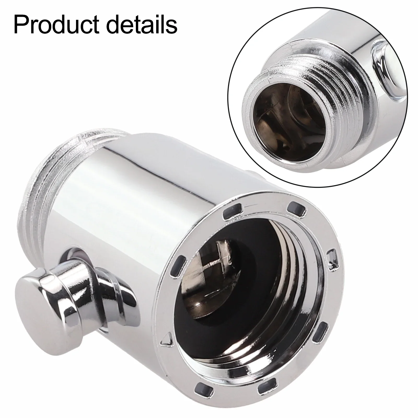 Shower Head Control Switch For Efficient Water Stop Saving Valve Shut Off Valve Handheld Shower Head Hose Attachment shower head diverter valve