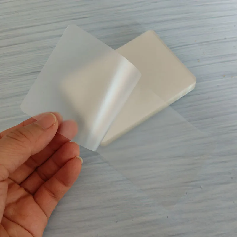 100장 3인치 라미네이팅 필름 PET EVA 플라스틱 필름(사진/파일/카드/그림용 핫 라미네이터 3R용)