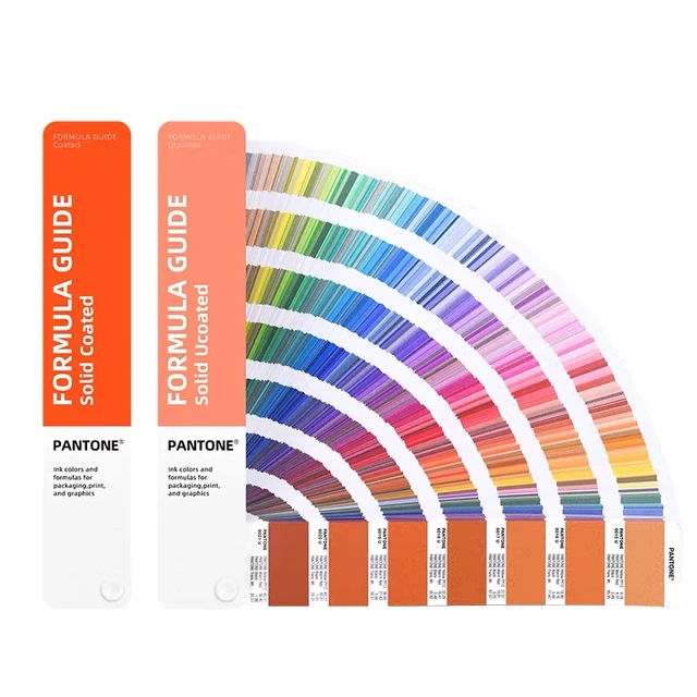 USA PANTONE FORMULA GUIDE Solid C/U Color Cards GP1601A Pantone Color Book  - AliExpress