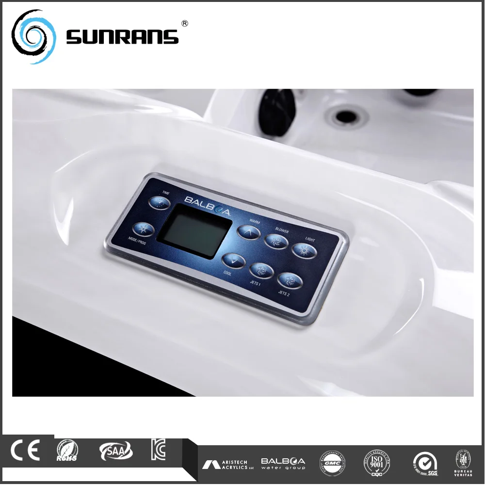Sunrans 8 People 84 Pcs Large Family Used Swim Spa Pool Jet Spa Whirlpool Massage Acrylic Spa Tub Luxury Hydro Hot Tub Outdoor 6
