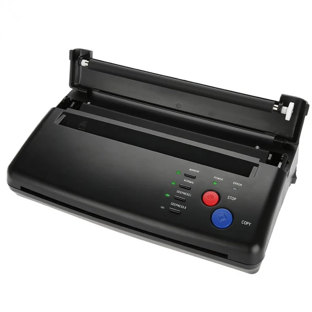 Stencil Machine Tattoo Transfer Machine Printer Drawing Thermal Stencil  Maker Copier for Tattoo Transfer Paper Supply