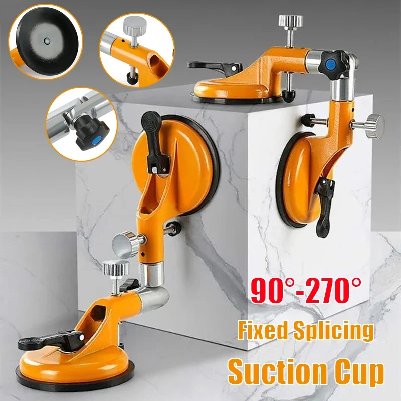 90 Degree Angle Adjustable Fixed Splicing Suction Cup Right Angle Fixer Glass Tile Slate Yin And Yang Installation Tool