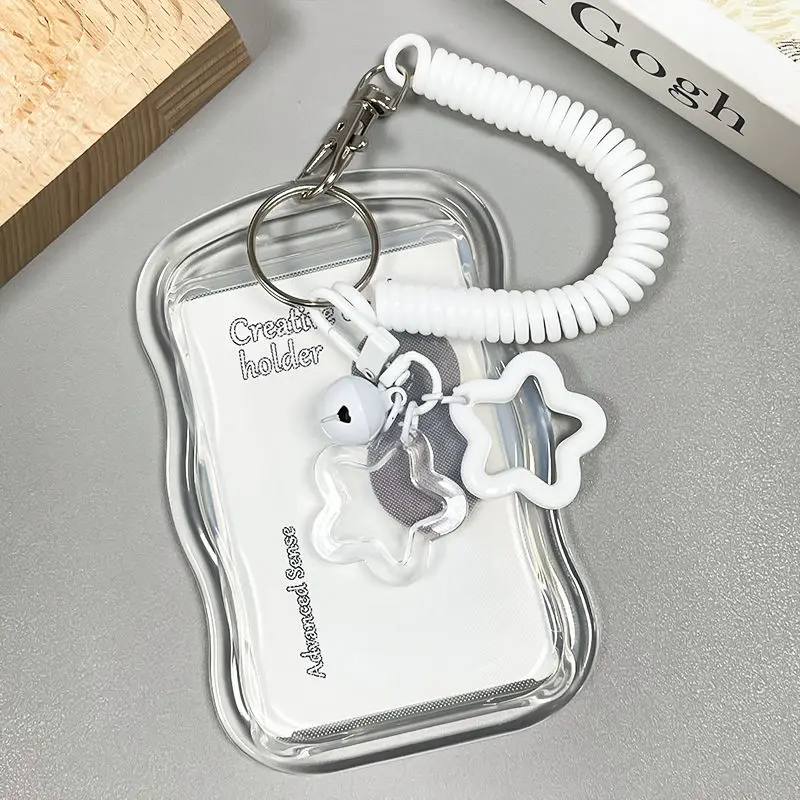 Creative Photocard Holder Photo Protector Idol Picture Protector Card Holder Keychain Photo Sleeves Bus Card Student Case card holder credit card holder photo card holder card protector idol card protector idol card book photo card binder