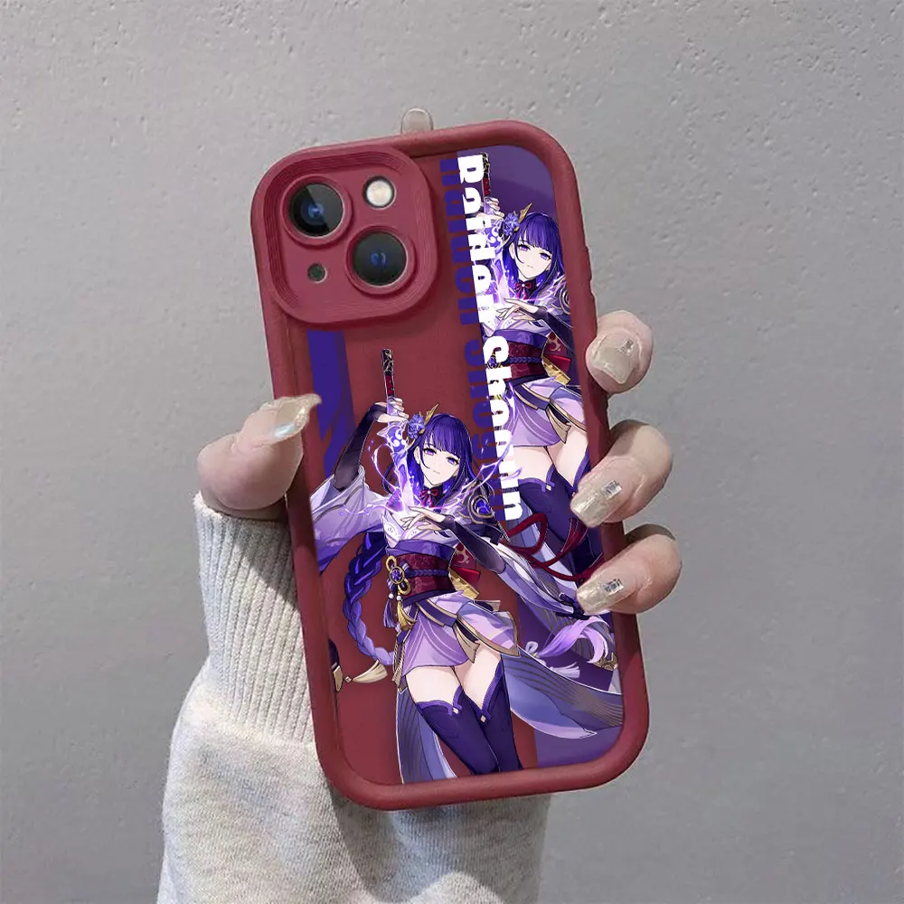 Genshin Impact Miko Xiao Artistry Phone Case
