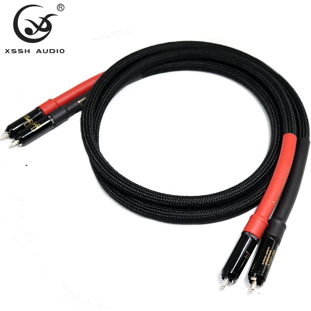 XLR  ̺ HIFI FA-220 HIFI 2 ھ   OFC PCOCC  XLR RCA ̾ ȣ  RCA 