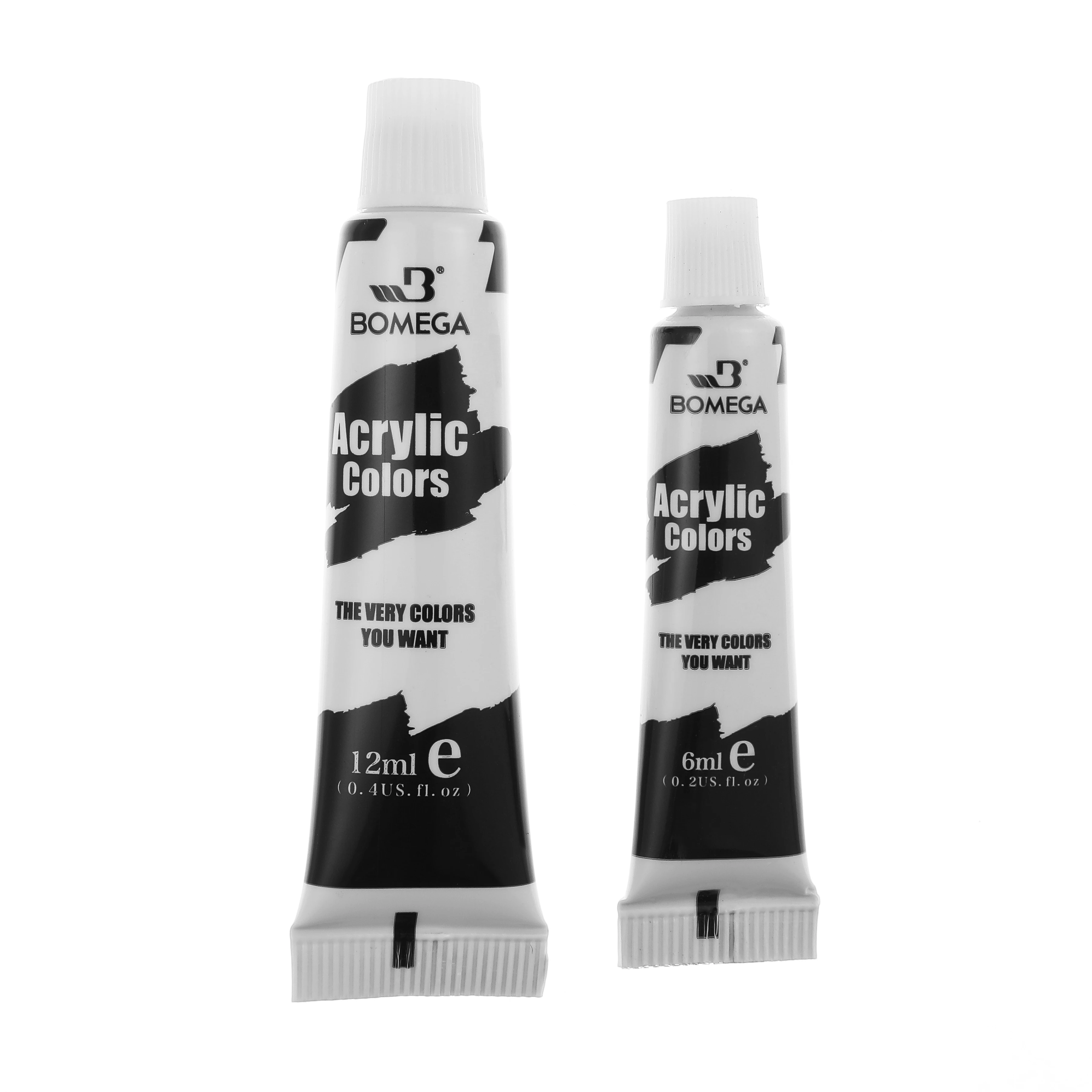 12 Farben 12 ml Acrylfarben-Set Hersteller 6 ml Öl Gouache Aquarell Malerei Pigment – Detail 4
