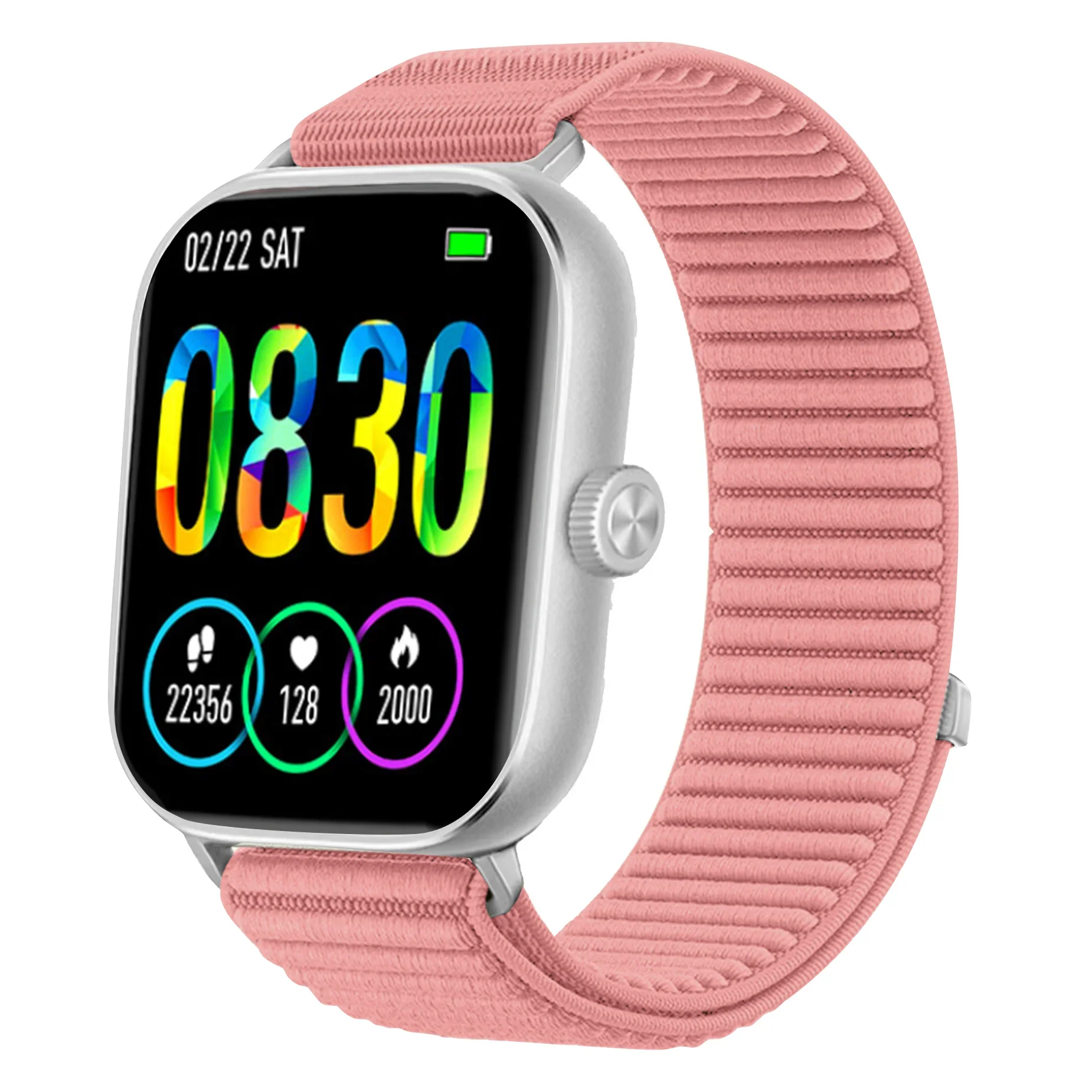 Breathable Nylon Loop Watch Strap - Simple Style