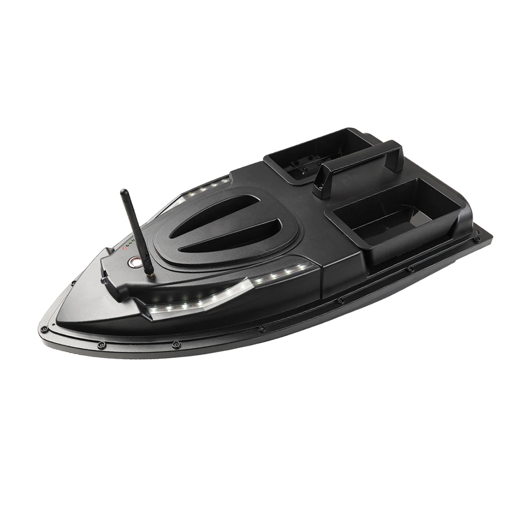 

Fishing Bait Boat 500m Remote Control Dual Motor Fish Finder 1.5KG Loading Support Automatic Cruise with Disconnection Reminder