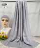 Mini Hijab Modal avec sous-bonnet – Ensemble Basique Extensible, Foulard Fin et Respirant, Protection Solaire, Voile 165*50cm