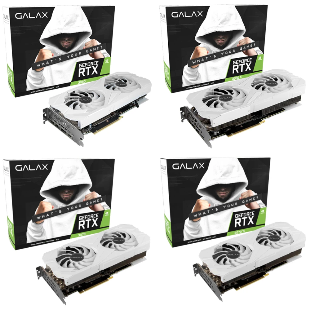 para Galaxy, Placa gráfica branca, RTX3060, RTX3060,