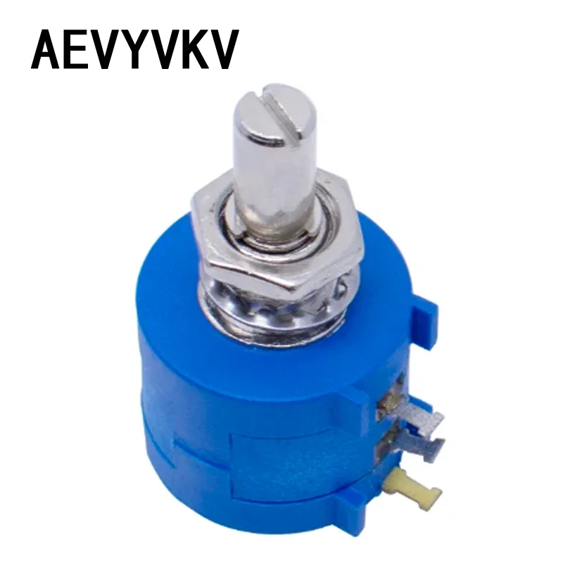 3590S Multiturn Potentiometer 500 1K 2K 5K 10K 20K 50K 100K ohm Potentiometer Adjustable Resistor 3590 102 202 502 103 3590S-2 rotary potentiometer wire wound potentiometer
