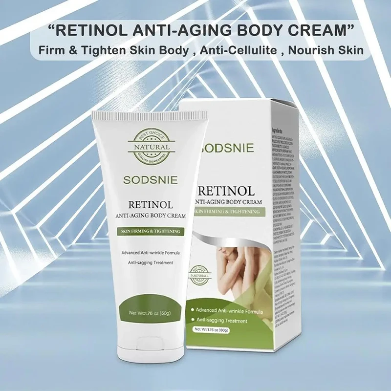 Retinol Anti Cellulite Body Cream Collagen Anti Aging Improve Sagging Skin Remove Wrinkle Firming Lifting Whiten Body Skin Care body lotion cream