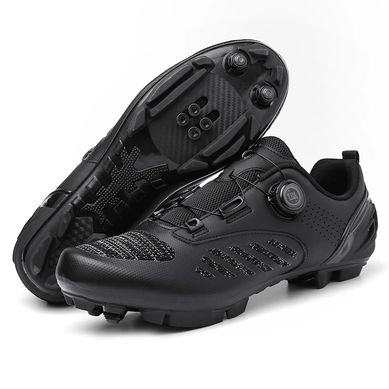 Peloton Chaussures de cyclisme pour homme et femme Noir Pointure 42
