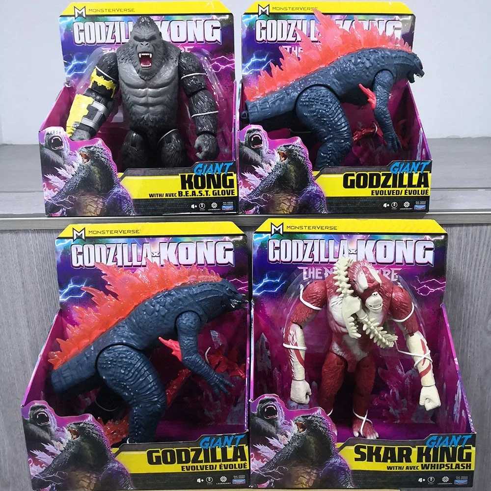 新品未開封品 ゴジラ　アクションフィギュア　6点セット Amazon.co.jp: Playmates Toys ゴジラ x コング 6インチ ゴジラ