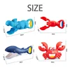 Baby Beach Toy Outdoor Summer Digging Sand Dinosaur Lobster Claw Grabber Set Winter Snow Toy Snowball Maker Tool Kit Kid Gift 6