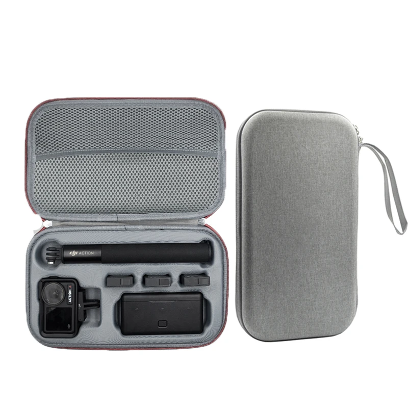 Custodie Rigide Portatili In Eva Per Dji Osmo Action 4 Per Insta 360 X3 One Rs Go2 Borse Antipolvere Anticollisione
