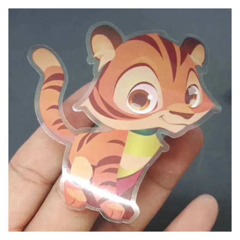 Рисунок 5 - Прозрачная наклейка для полноцветной