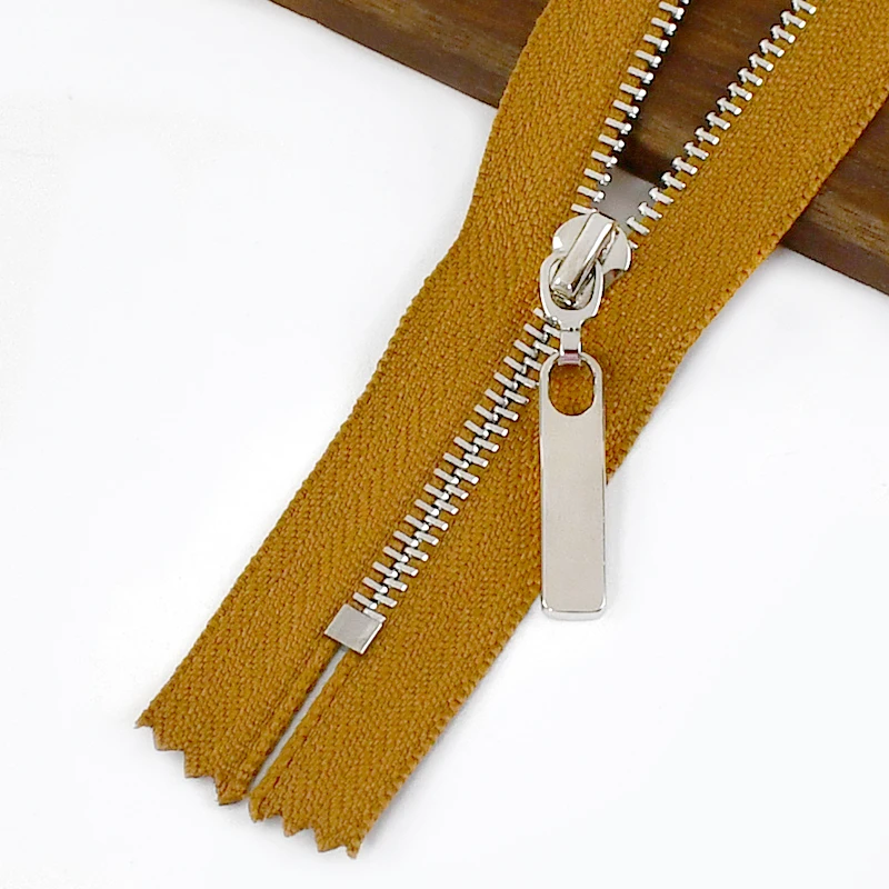 5/10Pcs 15-30cm Close-End Zip 3# Metal Zipper Clothes Auto