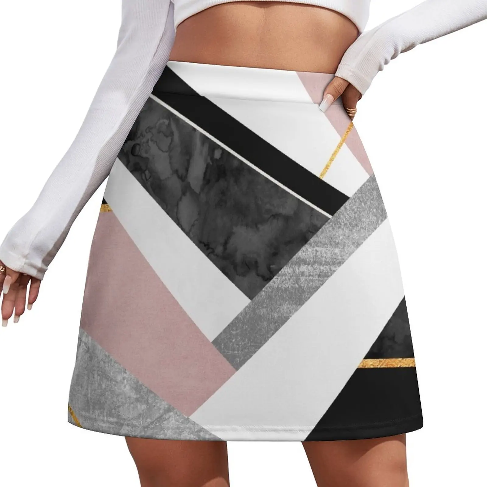 

Lines & Layers Mini Skirt skorts for women skirts women summer 2024