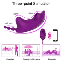 APP Bluetooth Saugen Vibrator Höschen Tragen Klitoris G-punkt Stimulator Blowjob Vagina Anal Erotische Masturbation Erwachsene Sex Spielzeug für Frau 5