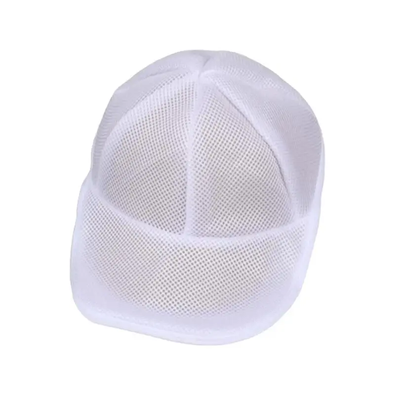 Washing Machine Hat Wash Protector Cap Cleaner Laundry Bag Small Clothes Wash Bag Anti-Deformation Mesh Organizer Zip Bags 6