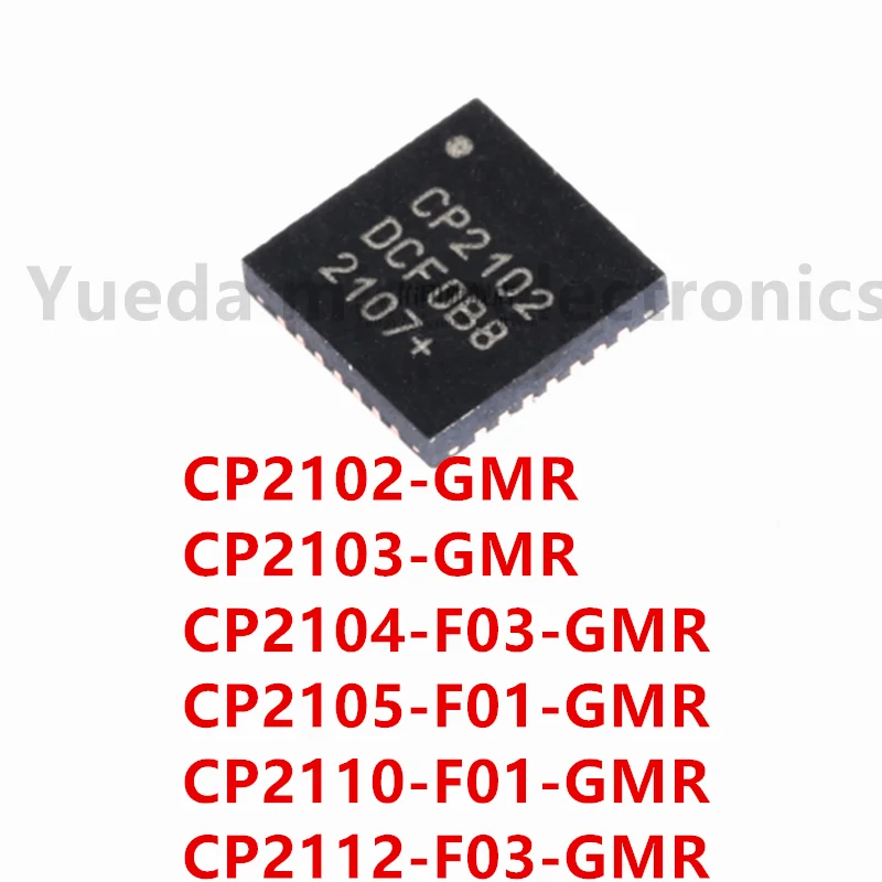 1pcs-CP2102-GMR-CP2110-CP2112-CP2104-CP2105-CP2103-GM-F01-F02-F03-QFN28 ...