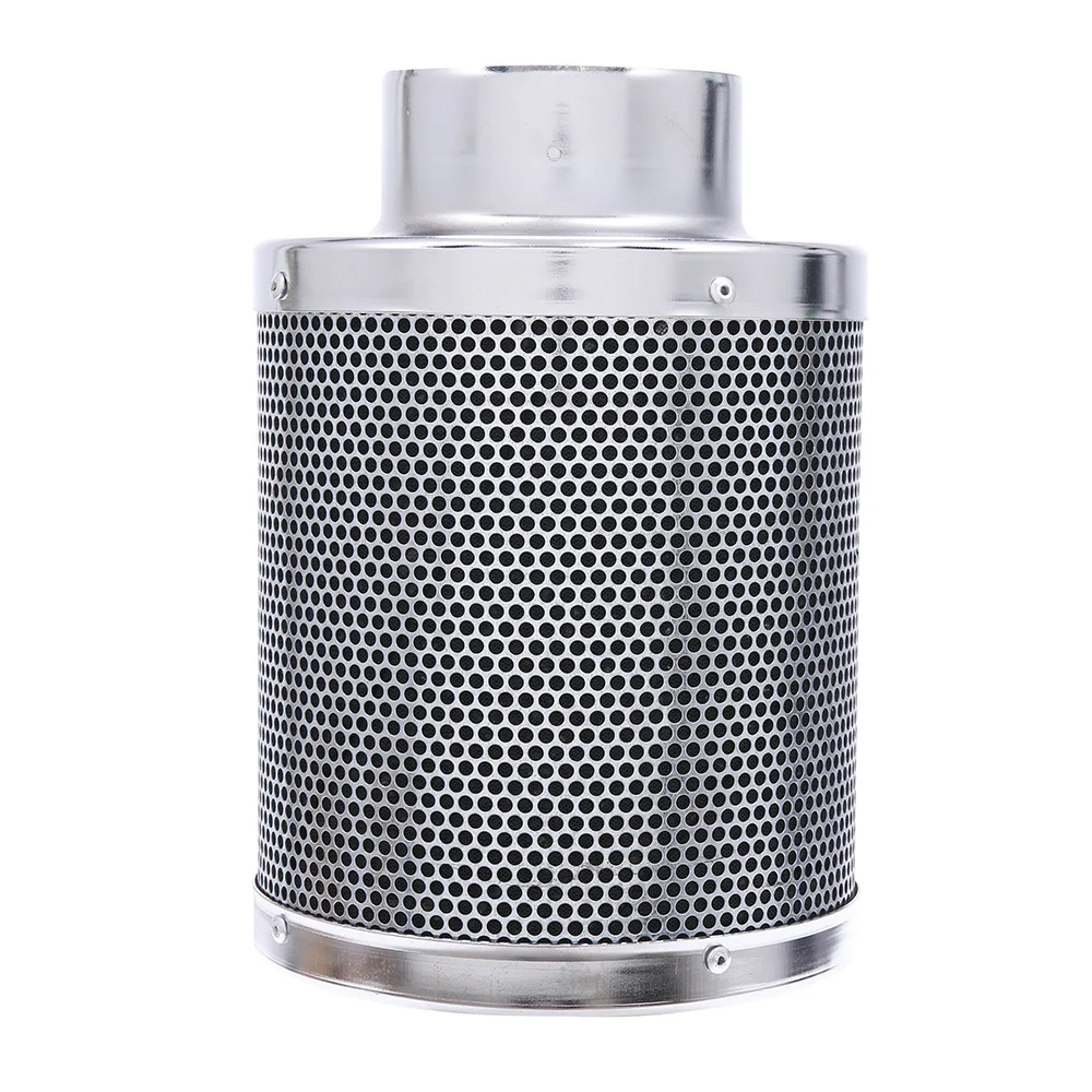 4 Inch Hydroponics Tent Activated Carbon Filter Indoor Plant Air Exhaust Filter Air Purifier