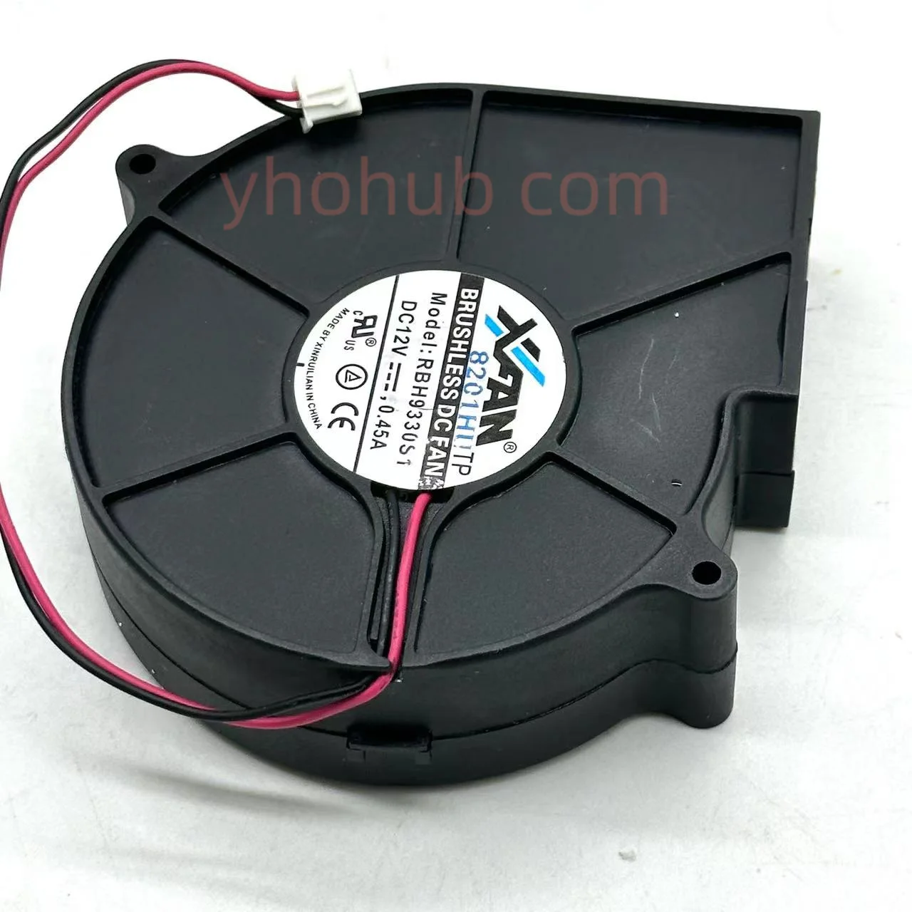 Ventilador de Refrigeração do Servidor s & T2-wire Rbh9330s1 dc 12v 045a 93x93x30 mm
