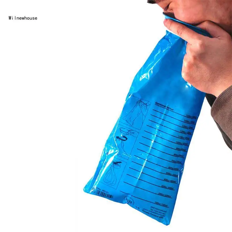 

Vomit Cleaning Bags Plastic Vomit Bag for Hospital Leakproof School Hotel Travel Dropship