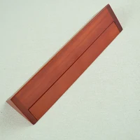 Handmade Wooden Triangular Pencil Case - Foldable Pen Holder Multifunctional Stationery Box Desk Organizer 4