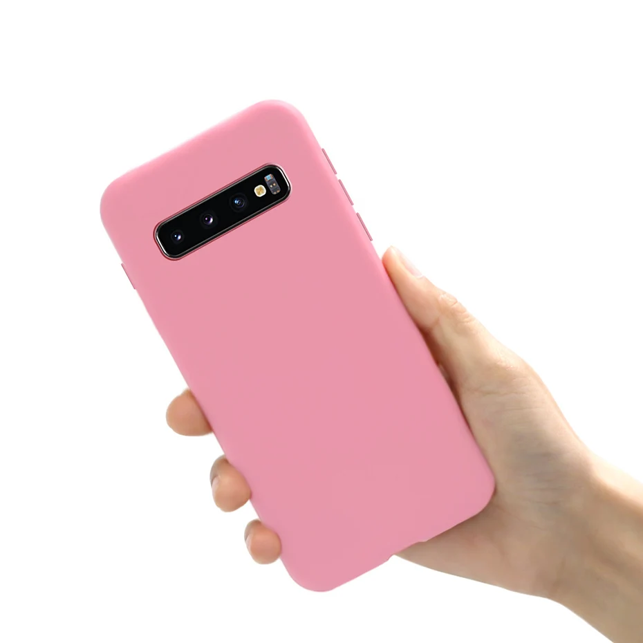 Colorful Silicone Phone Case with Soft TPU Back Cover