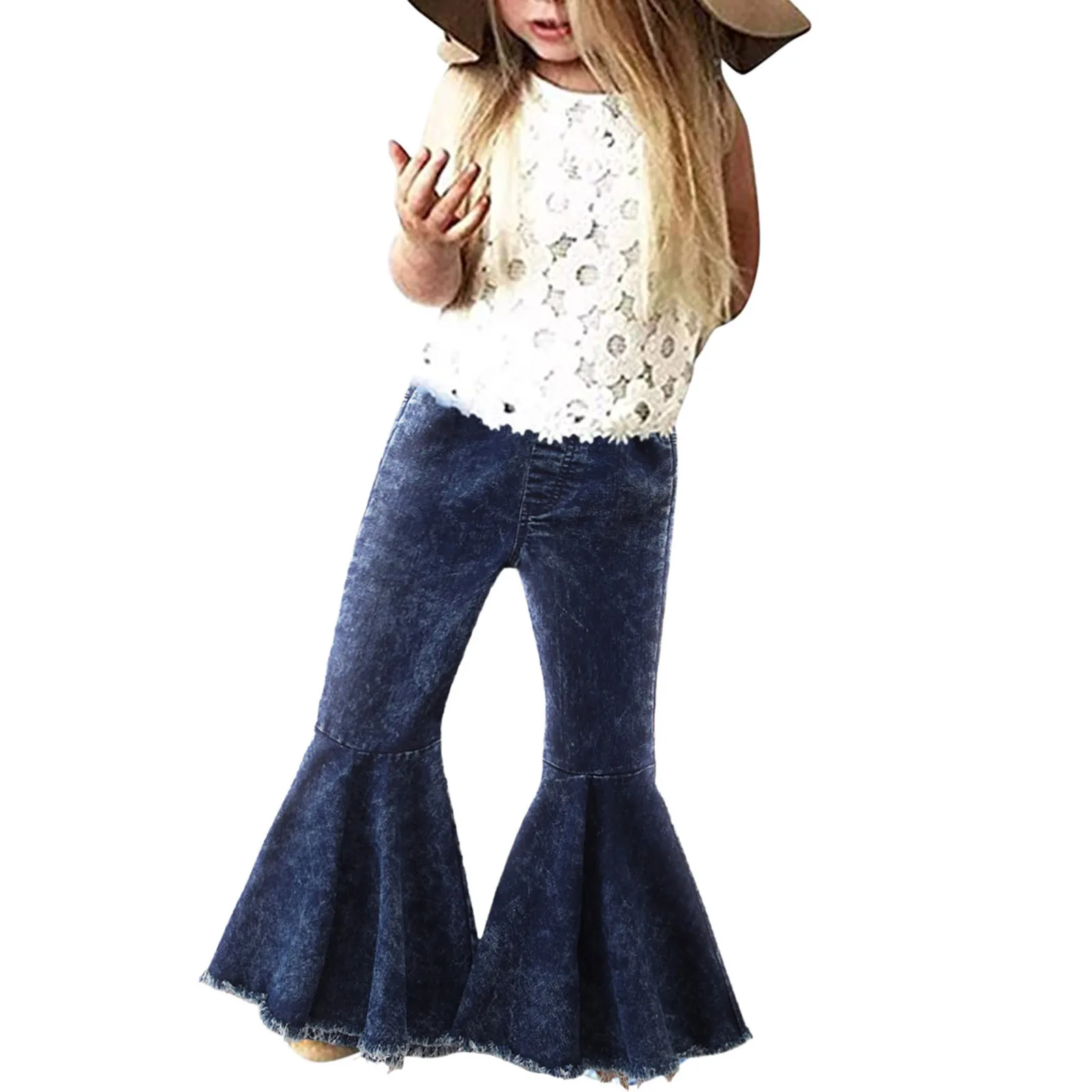 Girls Tan Pants Dark Purple Pants Boys 