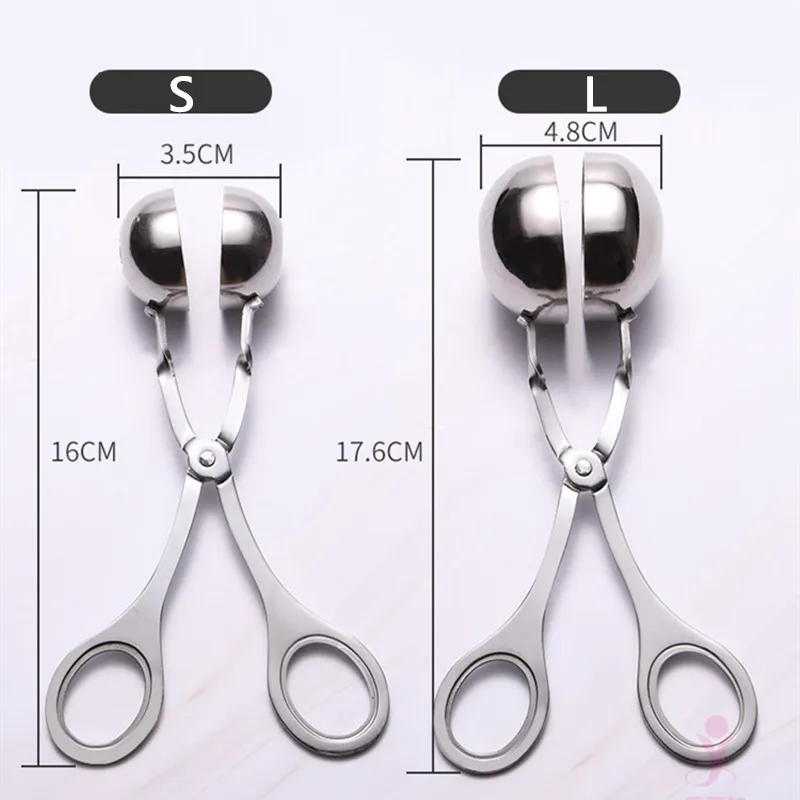 Meatball Maker Stainless Steel Meatball Making Mold Kitchen Tool