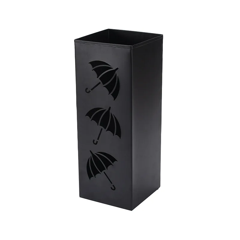 

Iron Hollow Umbrella Stand Storage Rack Standing Umbrella Holder Organizer For Home Office Shop Hallway Entryway