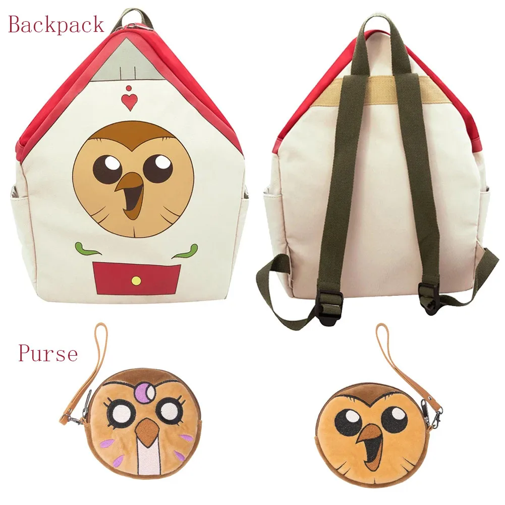 

Рюкзак с капюшоном, кошелек для монет, милый кошелек на молнии, повседневные школьные сумки для учеников и детей, Мультяшные аксессуары для костюмов с совой