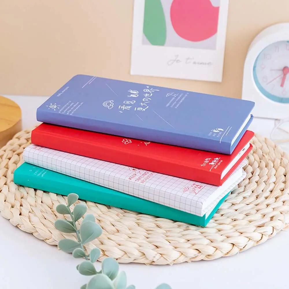 

Creative Writing Paper Stationery Students Agenda Planner Journal Booklet Pocket Daily Notebook Diary Note book Grid Notepad