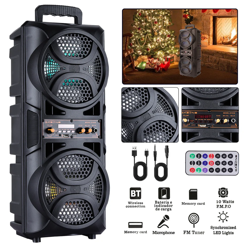 Portable Bass Bluetooth Speaker 5