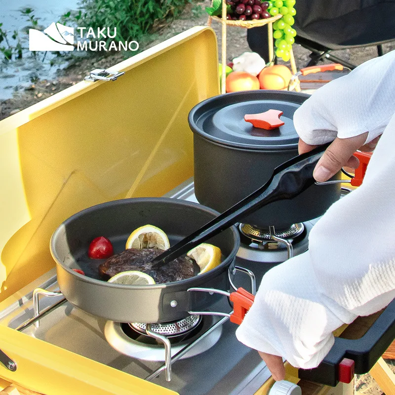 Ultralight Camping Cookware Set 2