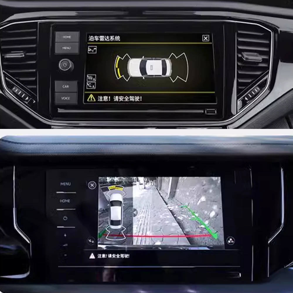 폭스바겐 VW 비르투스 폴로 세단 Mk6 제타 사기타르 벤토 Mk7 T-Roc용 전방 후방 주차 센서 보조 백업 레이더