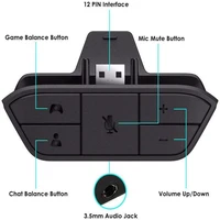 For Xbox ONE Stereo Headset Adapter Audio Mic Headphone Converter Adjust Audio Balance Controller 3.5mm Audio Jack for Xbox ONE - Image 2
