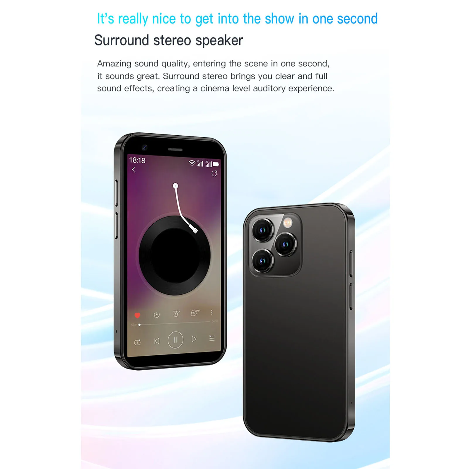 スマートフォン,3g,3インチ,wifi,2GB, 16GB, 3Dガラス,スリム,hdカメラ